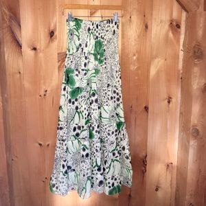 Floating Lotus Midi Dress
